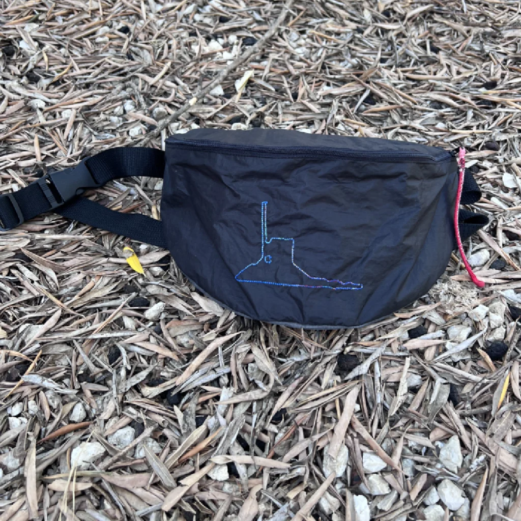 reciklirana kajt torbica za okrog pasu